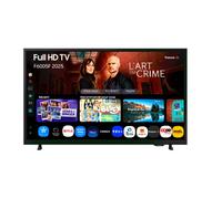 Samsung TV 24 Pulgadas Full HD F6005 4K Smart TV, Más Contraste con HDR, Sonido Que Sigue a la acción con OTS Lite, TV Plus y Tus Datos protegidos Knox Security