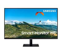 Samsung LS27AM502NRXEN - Monitor Smart M5 de 27'' Full HD, 1920x1080, Altavoces, Conectividad Móvil, Mando a Distancia y Aplicaciones de Smart TV (Netflix, Prime TV, Youtube) y TV Plus