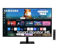 SAMSUNG LS27DM500EUXEN - Smart Monitor M5 de 27" Full HD (1920 x 1080, 16:9, 144Hz, 4ms, AMD FreeSync, Modo Eye Saver, Flicker Free), Negro, Versión 2024