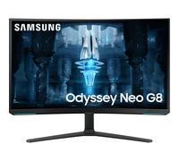 Samsung LS32BG850NPX Monitor Gaming 32 Pulgadas, 4K UHD, Mini-LED, Quantum HDR 2000, 240Hz, 1ms, Curvo 1000R, Freesync Premium Pro, G-Sync Compatible, Blanco