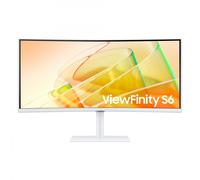 SAMSUNG LS34C650TAUXEN 34inch 21:9 Curved 1000R 3440x1440 VA-LED 5ms 100Hz HDR10 DP/HDMI/TBT4 90 Watt LAN White HAS Speaker VESA 100