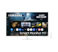 Samsung LS43FM701UUXEN - Smart Monitor M7 de 43" 4K (3,840 x 2,160, 16:9, 60Hz, 1ms, VA, Gaming Hub, One UI Tizen, AI Picture Optimizer, 4K UHD, SmartThings, Knox Security), Negro, Versión 2025