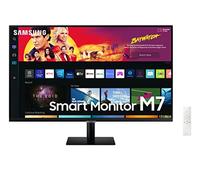 Samsung M7 Smart Monitor S43BM700UP, 43 Pulgadas, Panel VA, Pantalla con Altavoces, resolución 4K UHD, frecuencia de actualización 60Hz, diseño de 3 Caras, Casi sin Marco, Smart TV Apps con Mando a