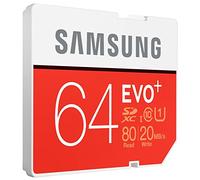 Samsung Memory - Tarjeta de Memoria de 64 GB EVO Plus SDXC UHS-I Grado 1 Clase 10