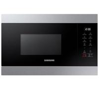 Samsung MG22M8274AT/E1 - Microondas empotrable con parrilla, 850 W, 22 L, horno microondas pequeño para nichos de 38 cm, función de mantenimiento del calor, sensor inteligente, interior de esmalte