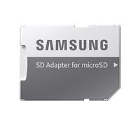 Samsung MicroSDXC EVO - Tarjeta de Memoria de 256 GB (Clase 10, 100 MB/s, UHS-I, IPX7) Color Naranja y Blanco