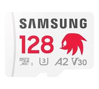 Samsung Tarjeta microSD Sonic Pro Plus para Consola de Juegos, Tarjeta de Memoria 128 GB, UHS-I U3, Full HD y 4K UHD, hasta 180 MB/s, MB-MD128SA