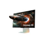Samsung Monitor Gaming 27" Odyssey 3D G90XF 4K 165Hz - Silver, Silver