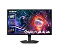 Samsung Monitor Gaming Odyssey OLED G5 G50SF 27" con 180Hz y FreeSync | 180Hz, Glare Free, Tiempo de respuesta de 0.03ms y HDR10