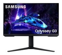 Samsung LS24DG300EUXEN - Monitor Gaming Odyssey G3 de 24" Full HD (1920 x 1080, 16:9, 180Hz, 1ms, Panel IPS, AMD FreeSync, Modo Eye Saver, Flicker Free), Negro, Versión 2024
