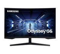 Samsung Odyssey G5 C32G54TQBU - Monitor de Juegos Curvado (32", Panel VA, resolución WQHD, AMD FreeSync Premium, Tiempo de Respuesta 1 ms (MPRT), Velocidad de actualización de 144 Hz, Color Negro