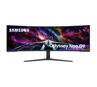 Samsung G95NC LED display 144,8 cm (57") 7680 x 2160 Pixeles Dual UHD Negro, Blanco