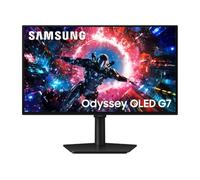 Samsung Odyssey OLED G7 27 pulgadas G70SH 4K OLED 165Hz Gaming Monitor | Pantalla de PC de 2160p, tiempo de respuesta 0,03 ms, HDR10+, HDR TrueBlack 400, AMD FreeSync Premium Pro, NVIDIA G-Sync