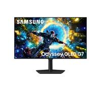 Samsung Monitor Gaming 32" Odyssey OLED G7 G73SH 4K 165Hz Plano - Black, Black