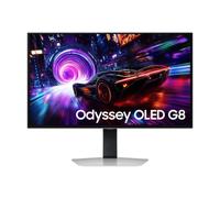 Samsung LS27FG816SUXEN, Monitor Gaming Odyssey OLED G8 G81SF de 27" 4K (3840 x 2160, 16:9, 240Hz, 0.03ms(GTG), 4K, FreeSync Premium Pro, Glare Free, VESA DisplayHDR TrueBlack 400, Plateado