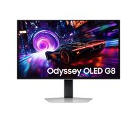 Samsung LS27FG816SUXEN, Monitor Gaming Odyssey OLED G8 G81SF de 27" 4K (3840 x 2160, 16:9, 240Hz, 0.03ms(GTG), 4K, FreeSync Premium Pro, Glare Free, VESA DisplayHDR TrueBlack 400, Plateado