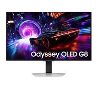 SAMSUNG LS32FG816SUXEN, Monitor Gaming Odyssey OLED G8 G81SF de 32" 4K (3840 x 2160, 16:9, 240Hz, 0.03ms(GTG), 4K, FreeSync Premium Pro, Glare Free, VESA DisplayHDR TrueBlack 400, Plateado