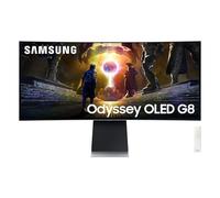 Samsung G85SD pantalla para PC 86,4 cm (34") 3440 x 1440 Pixeles UltraWide Quad HD OLED Plata