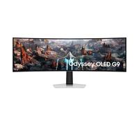 Samsung G93SC pantalla para PC 124,5 cm (49") 5120 x 1440 Pixeles Dual QHD OLED Plata