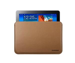 Samsung Original - Funda de cuero (EFC-1B1L) para Samsung Galaxy Tab 10.1 und 10.1N, camel-Marrón