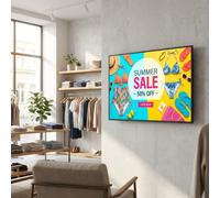 Samsung Pack pantalla Samsung QBC 75" + soporte mural Vision VFM-W4x4 Pack listo para instalar: pantalla Samsung QBC 75” con soporte mural Vision VFM-W4x4