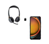 Samsung Pack Samsung Galaxy XCover 7 + Cleyver Nomad 95 UC Modular Smartphone potente y versátil con almacenamiento expandible y auricular Bluetooth con