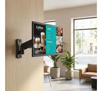 Samsung Pack Samsung QB24C + Soporte de Pared Neomounts WL70-440BL11 Pantalla Samsung QB24C + soporte de pared Neomounts WL70-440BL11: solución compacta y