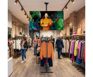 Samsung Pack Samsung QBC 65" + Soporte de techo Neomounts FPMA-C340BLACK Pantalla Samsung QBC 65” + soporte de techo Neomounts FPMA-C340BLACK: instalación