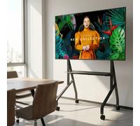 Samsung Pack Samsung QMC 65" 4K 24/7 + Soporte de Suelo con Ruedas Neomounts FL50-525BL1 Pantalla Samsung QMC 65" 4K 24/7 + soporte de suelo con ruedas