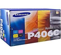 Samsung Pack Toner CLT-P406C Cian Amarillo Magenta Negro CLP-360/CLP-365 CLX-3300/CLX-3305/ C410W C460W