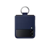 SAMSUNG PF711TNE Silicone Cover with Ring for Galaxy Flip 3, Navy (Naujas)