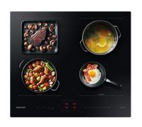 Samsung Placa Inducción 4 zonas cocción Dual Flex NZ64B5066KK/U1 - Black, Black