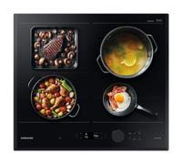 Samsung NZ64B7799KK/U1 - Placa de inducción dual Flex Plus 4 zonas