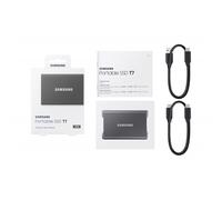 Samsung Portable SSD T7 2 TB USB Tipo C 3.2 Gen 2 (3.1 Gen 2) Gris