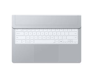 Samsung Pro Keyboard EF-DX935 para Galaxy Tab S11 Ultra con teclado QWERTY, trackpad grande, botón AI y teclas de función, diseño delgado de aluminio, plateado