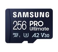 Samsung PRO Ultimate microSD card with reader - Blue, Blue