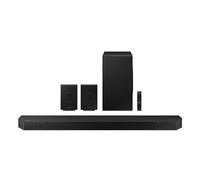 SAMSUNG Q990D Barra de sonido de 11.1.4 canales con audio inalámbrico Dolby Atmos, altavoz trasero incluido, Q-Symphony, SpaceFit Sound Pro, sonido adaptativo, modo de juego Pro con Alexa incorporado,