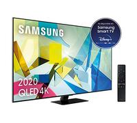 SAMSUNG QLED 4K 2020 50Q80T - Smart TV de 50" con Resolución 4K UHD, Direct Full Array HDR 1000, Inteligencia Artificial 4K, HDR 10+, Ambient Mode+, One Remote Control y Asistentes de Voz Integrado