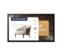 Samsung - QM32C-T Pantalla plana para señalización digital 81,3 cm (32") LCD Wifi 400 cd / m² Full HD Negro Pantalla táctil Tize