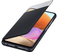 SAMSUNG S View - Funda Tipo Libro para A325F Galaxy A32, Color Negro