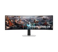 Samsung G93SC pantalla para PC 124,5 cm (49") 5120 x 1440 Pixeles Dual QHD OLED Plata