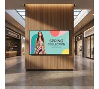Samsung Samsung BE75HX-H Pantalla Cartelería Digital 75" 4K Pantalla 4K UHD de 75" para cartelería digital en grandes espacios, con uso 16/7, Tizen, Samsung