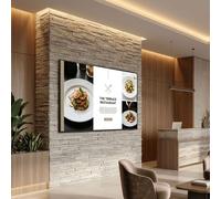 Samsung Samsung BE85HX-H Pantalla Cartelería Digital 85" 4K Pantalla 4K UHD de 85" para cartelería digital de gran formato, con funcionamiento 16/7, Tizen,