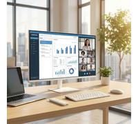 Samsung Samsung M70D Smart Monitor 32" 4K UHD Monitor inteligente de 32" UHD 4K con Tizen, WiFi y USB-C, ideal para trabajo, streaming y uso híbrido sin