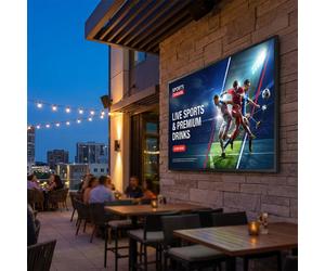 Samsung Samsung The Terrace TV exterior 75'' 4K Neo QLED Pantalla exterior profesional de 75 pulgadas con resolución 4K, Neo QLED, Tizen y protección IP56