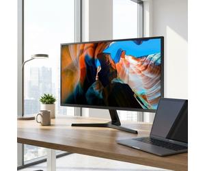Samsung Samsung UJ59 Monitor 4K UHD 32" Monitor 4K UHD de 32" con panel VA, alto contraste y mil millones de colores para trabajar, realizar multitarea y