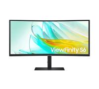 Samsung Samsung ViewFinity S6 S65UC 34'' Monitor profesional curvo de 34" con resolución UWQHD, USB-C con carga de hasta 90 W y hub integrado para puestos de