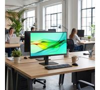 Samsung Samsung ViewFinity S60UD 24" QHD USB-C Monitor profesional QHD de 24 pulgadas con USB-C, panel IPS y diseño ergonómico para optimizar el espacio de