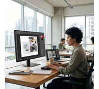 Samsung Samsung ViewFinity S80D Monitor 37" UHD Monitor profesional de 37" con resolución UHD 4K, HDR10, concentrador USB integrado y soporte ergonómico