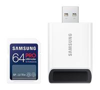 Samsung SD PRO Ultimate 64GB con lector